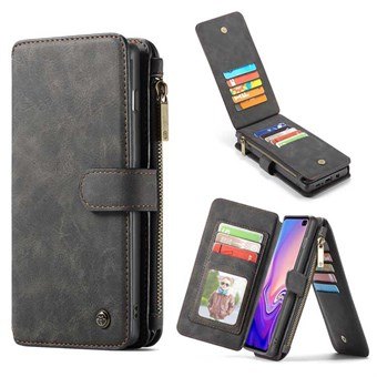 CaseMe Flip Wallet for Samsung Galaxy S10 - Black