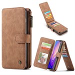 CaseMe Flip Wallet for Samsung Galaxy S10 - Brown
