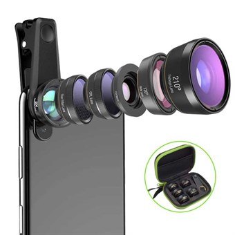 Universal Lens Kit 6 in 1 for Smartphone