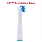 Oral-B compatible brush heads SB-417A - Sensitive / Soft - 4 pcs.