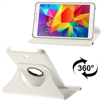 360 Rotating Leather Cover for Tab 4 7.0 (White)