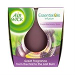 Air Wick Scented Candle - Essential Oils - Purple Blackberry Spice