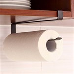 Kitchen towel rack with shelf hanger