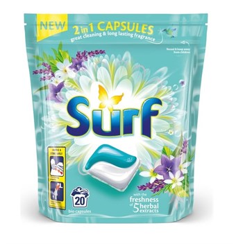 Surf Dishwashing Tab - Herbal Extract - 20 Pcs.