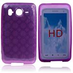 Circle Silicone for HTC HD (Purple)