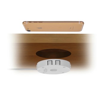 Quick Wireless QI Charger - "Invisible" Smartphone Charger for iPhone & Samsung