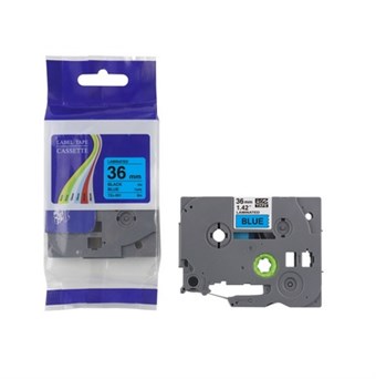 Brother Compatible TZ 231 - Black text White tape 12mm x 8 m