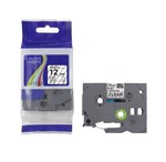 Brother Compatible TZ 231 - Black text White tape 12mm x 8 m