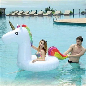 Unicorn - Inflatable Swim Animals - Beach Fun