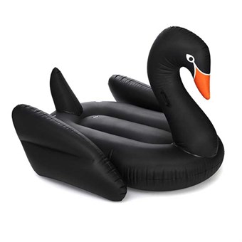 Inflatable Swim Animals - Black Swan - Beach Toys