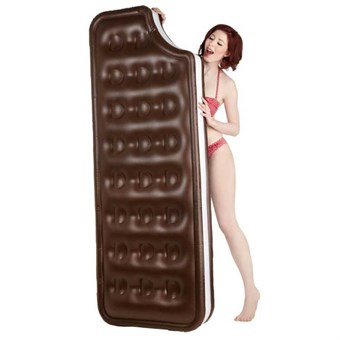Inflatable Bath Mattress - Mint Chocolate - Beach Toys