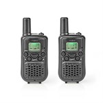 Walkie Talkie | 5 km Range | 8 Channels | VOX | 2 pcs. - Black