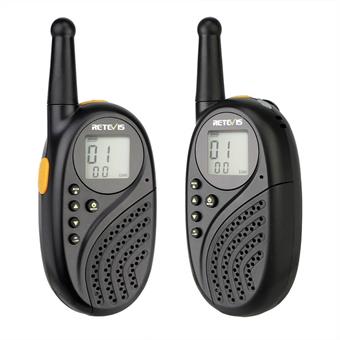 Walkie Talkie kids Retevis RT-35 range 3 km (2 pcs) Blue / orange