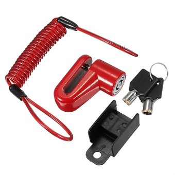 Anti-Theft Disc Brakes Lock with Steel Wire for Xiaomi Mijia M365 Electric Scooter Skateboard