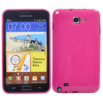 Galaxy Note Silicone Cover (Pink)