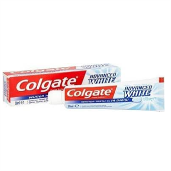 Colgate Advanced White Whitening Toothpaste - 50 ml