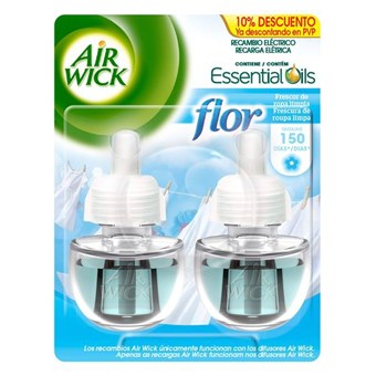 Air Wick Refill for Electric Air Freshener - 2 x 19 ml - Pure Flor
