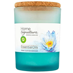 Air Wick Scented Candle - 185g - Waterlily & Sandle Wood