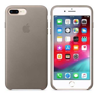iPhone 6 Plus / 6S Plus Leather Cover - Space Gray