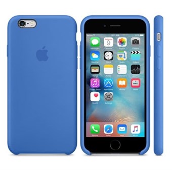 iPhone 6 / iPhone 6S leather cover - Blue
