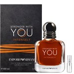 Armani Stronger With You Intensely - Eau De Toilette Spray - 2 ml - For Men
