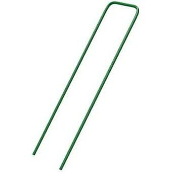Fixing clips Nortene Fixsol Metal Green 17 x 3,5 cm Epoxi (10Units)