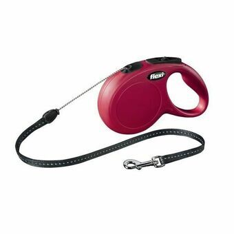 Dog Lead Flexi Classic S Red 5 m