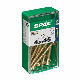 Box of screws SPAX 4081020450451 Wood screw Flat head (4,5 x 45 mm)