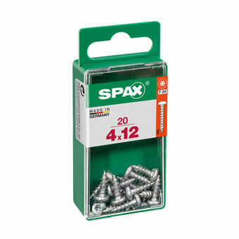 Box of screws SPAX Wood screw Round headed nozzle (4,0 x 12 mm)