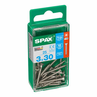 Box of screws SPAX 4197000300301 Wood screw Flat head (3,0 x 30 mm)