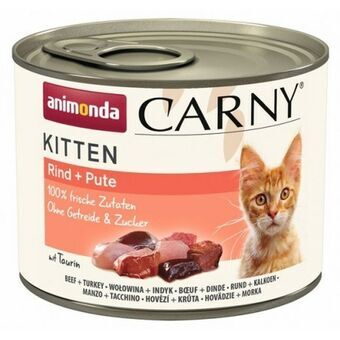 Cat food Animonda Carny Kitten Turkey Veal