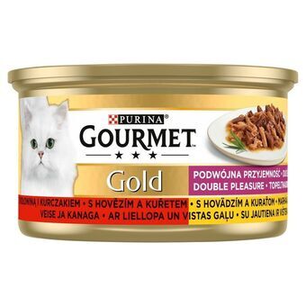 Cat food Purina Gourmet Gold Chicken Veal 85 g