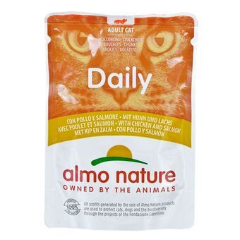 Cat food Almo Nature Daily Chicken Salmon 70 L 70 g