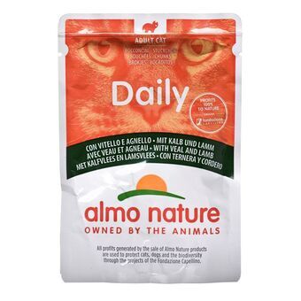 Cat food Almo Nature Nature Daily Veal Lamb 70 L 70 g
