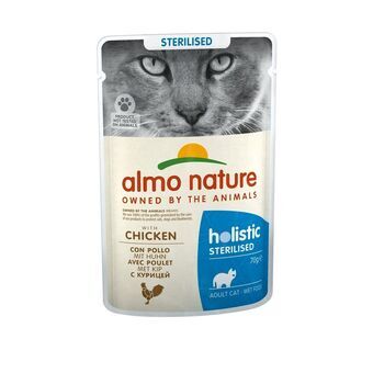 Cat food Almo Nature Holistic Sterilised Chicken