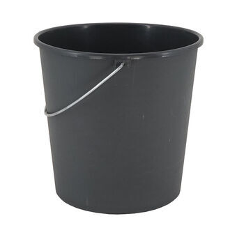 Bucket with Handle SP Berner Black Plastic (12 L)