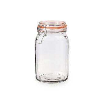 Glass Jar Quid New Canette Transparent Glass (1,5L)