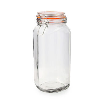 Glass Jar Quid New Canette Transparent Glass (2L)