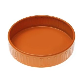 Soap dish Versa Circular Orange Fusion (11 x 2,3 x 11 cm)