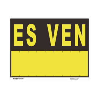 Sign Normaluz Es Ven PVC (35 x 45 cm)