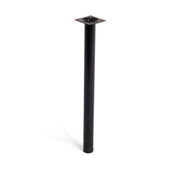 Legs Rei 401g Cylindrical Black Steel Modern (Ø 3 x 40 cm)