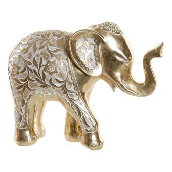 Decorative Figure DKD Home Decor Resin Elephant (28.5 x 11.5 x 22.5 cm)