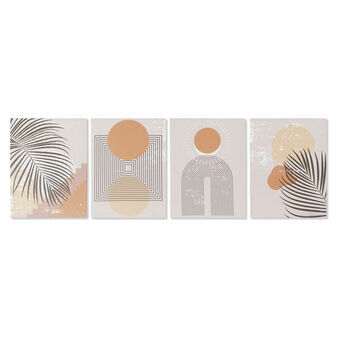 Painting DKD Home Decor S3018140 Abstract (30 x 1,8 x 40 cm) (4 Units)
