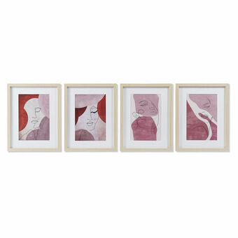 Painting DKD Home Decor Abstract (35 x 2 x 45 cm) (4 Units)