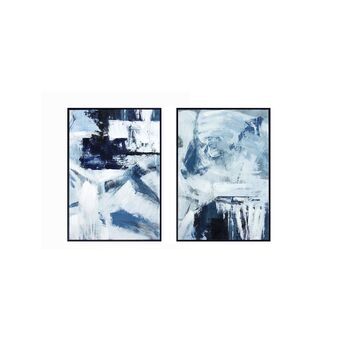 Painting DKD Home Decor Abstract (2 pcs) (45 x 2 x 60 cm)