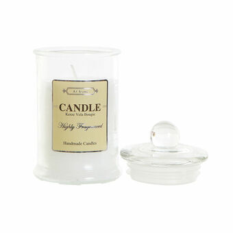 Scented Candle DKD Home Decor White (6 x 6 x 11 cm)