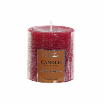 Scented Candle DKD Home Decor Maroon (7 x 7 x 7 cm)