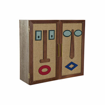 Decorative box DKD Home Decor Modern MDF Wood (30 x 13 x 30 cm)