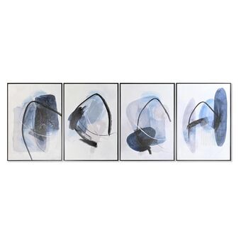 Painting DKD Home Decor Abstract Modern (50 x 2,6 x 70 cm) (4 Units)