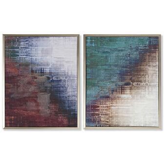 Painting DKD Home Decor Abstract (43 x 2,5 x 53 cm) (2 Units)